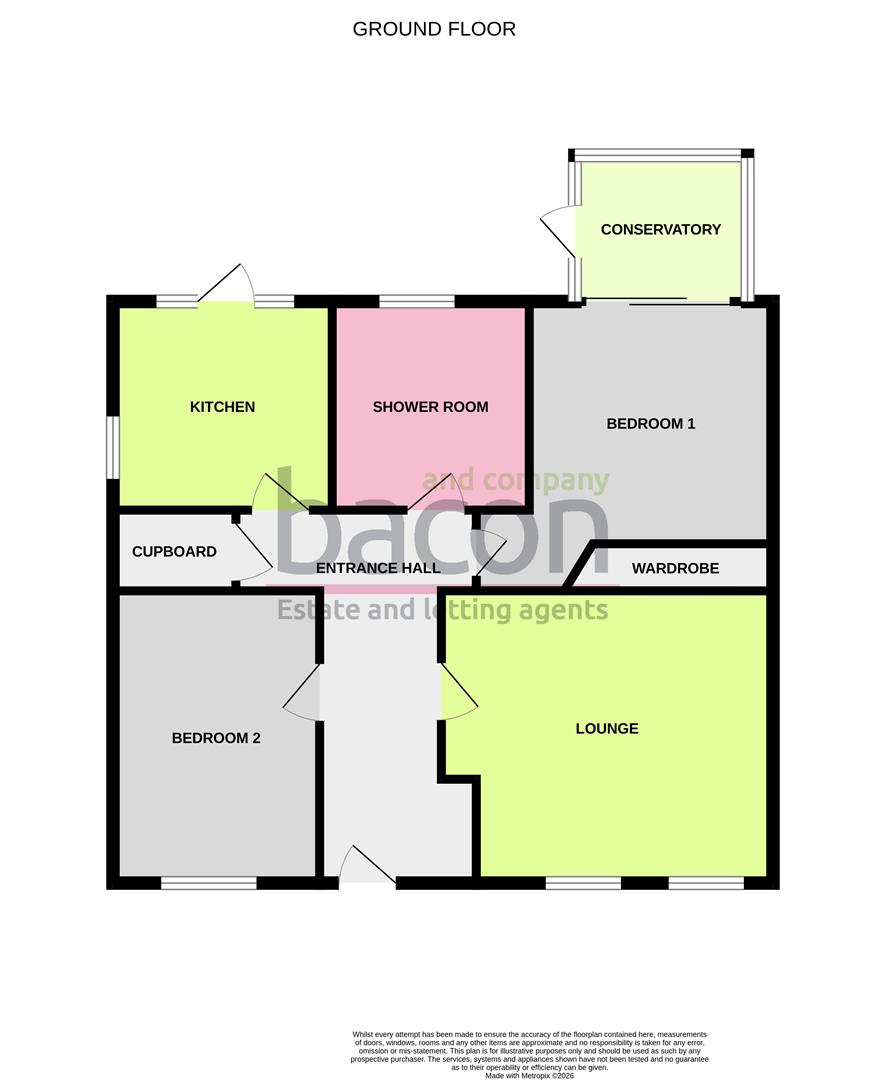Floor Plan | Apartment | Gaisford Close, Worthing | For Sale